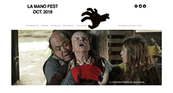 Desktop Screenshot of lamanofest.com